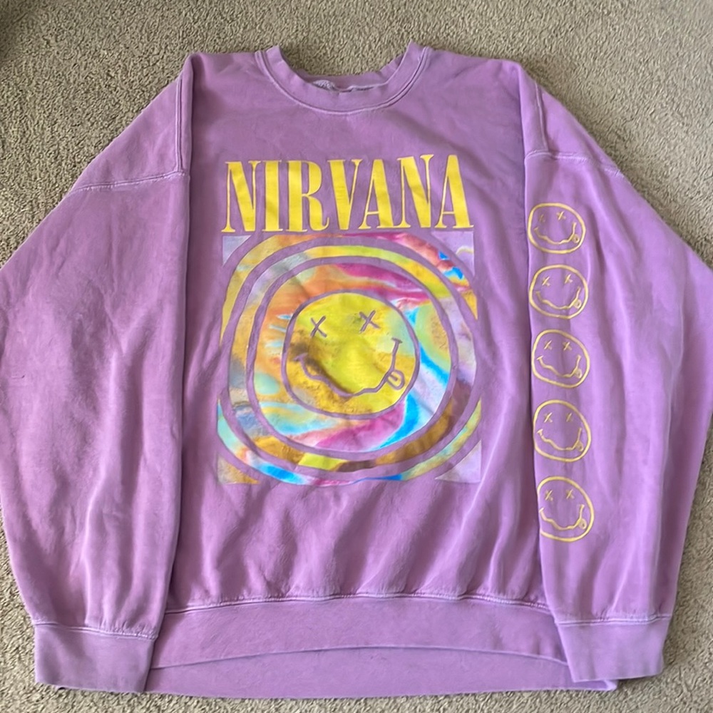 nirvana crewneck